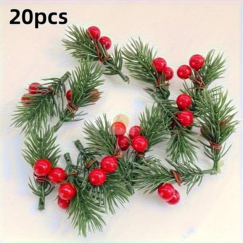 20 قطعة من أغصان الصنوبر الاصط - مراجعة Supply Florist وسعره